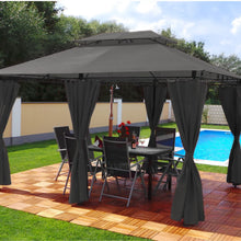 Afbeelding in Gallery-weergave laden, Floraya - Prieel DeLuxe - 3x4M - LED verlichting - met zijwanden - 4 Kleuren