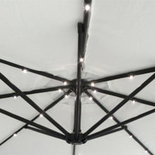 Afbeelding in Gallery-weergave laden, Floraya - Zweefparasol 300 of 350cm - LED verlichting - Div. Kleuren