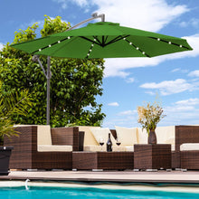 Afbeelding in Gallery-weergave laden, Floraya - Zweefparasol 300 of 350cm - LED verlichting - Div. Kleuren