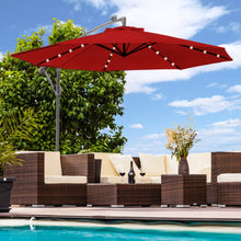 Afbeelding in Gallery-weergave laden, Floraya - Zweefparasol 300 of 350cm - LED verlichting - Div. Kleuren