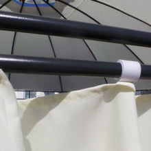 Afbeelding in Gallery-weergave laden, Floraya - Prieel DeLuxe Rond - 350cm - LED verlichting - Solar - 4 kleuren