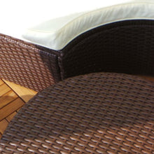 Afbeelding in Gallery-weergave laden, Floraya - Lounge eiland - 180/210cm - LED verlichting - met kussenset - 3 kleuren