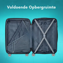 Afbeelding in Gallery-weergave laden, Floraya - 3- Delige kofferset - Napoli - afneembare wielen - Div. Kleuren