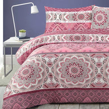 Afbeelding in Gallery-weergave laden, Floraya - Dekbedovertrekset Mandala - Diverse afmetingen - Roze/Multi