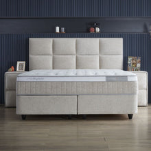 Afbeelding in Gallery-weergave laden, Floraya - Boxspring Ocean Beige - met opbergruimte - 160/180 x 200cm