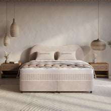Afbeelding in Gallery-weergave laden, Floraya - Boxspring Arcus Beige - met opbergruimte - 140/160/180 x 200cm