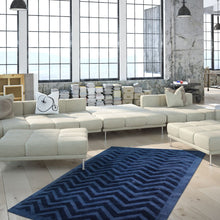 Afbeelding in Gallery-weergave laden, Floraya - Vloerkleed Luxury - Blauw - Diverse afmetingen - 13mm dik - Laagpolig