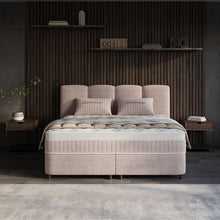 Afbeelding in Gallery-weergave laden, Floraya - Boxspring Allure Taupe - met opbergruimte - 140/160/180 x 200cm