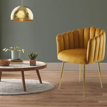 Afbeelding in Gallery-weergave laden, Floraya - Eetkamerstoel schelp - Diverse kleuren - Maximale draagkracht 150KG