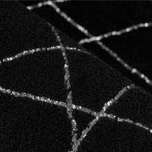 Afbeelding in Gallery-weergave laden, Floraya - Vloerkleed Bijou - Zwart - Diverse afmetingen - 13mm dik - Laagpolig