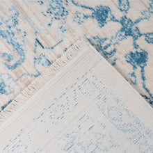 Afbeelding in Gallery-weergave laden, Floraya - Vloerkleed Barok - Blauw - Diverse afmetingen - 10mm dik - Laagpolig