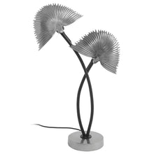 Afbeelding in Gallery-weergave laden, Floraya - Tafellamp Twinflame - Goud of Zilver - 38x16x60 cm