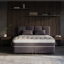 Afbeelding in Gallery-weergave laden, Floraya - Boxspring Allure Antraciet - met opbergruimte - 140/160/180 x 200cm