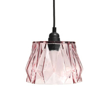 Afbeelding in Gallery-weergave laden, Floraya - Glazen Hanglamp Aurea - Grijs of Roze - 19x19x19 cm