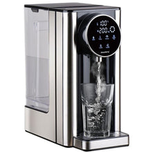 Afbeelding in Gallery-weergave laden, Floraya - Klausberg Heetwater dispenser met LED display - Zwart/Zilver
