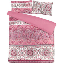Afbeelding in Gallery-weergave laden, Floraya - Dekbedovertrekset Mandala - Diverse afmetingen - Roze/Multi