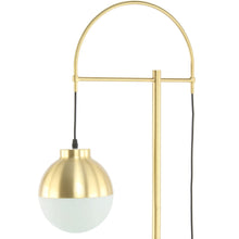 Afbeelding in Gallery-weergave laden, Floraya - Vloerlamp Lavina - Goud of Zilver - 44x44x160 cm