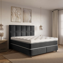 Afbeelding in Gallery-weergave laden, Floraya - Boxspring Neroli Zwart met opbergruimte - 140/160/180x200/210/220cm
