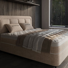 Afbeelding in Gallery-weergave laden, Floraya - Boxspring Velar Beige - met opbergruimte - 140/160/180 x 200cm