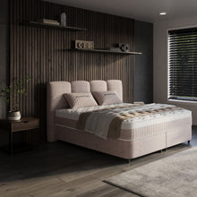 Afbeelding in Gallery-weergave laden, Floraya - Boxspring Allure Taupe - met opbergruimte - 140/160/180 x 200cm