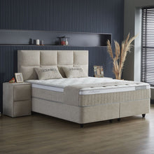 Afbeelding in Gallery-weergave laden, Floraya - Boxspring Ocean Beige - met opbergruimte - 160/180 x 200cm