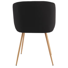 Afbeelding in Gallery-weergave laden, Floraya - Set 2 eetkamerstoelen Celina - Zwart - Draagkracht 150KG