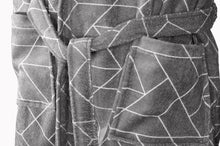 Afbeelding in Gallery-weergave laden, Floraya - Badjas Spa DeLuxe - Grijs - Diverse Maten - Unisex - 100% katoen