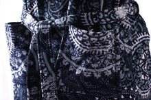 Afbeelding in Gallery-weergave laden, Floraya - Badjas Xiang - Blauw - Diverse Maten - Unisex - 100% katoen
