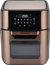 Afbeelding in Gallery-weergave laden, Floraya - Heteluchtoven - Klausberg - 12L - 3 bakplaten - Touchscreen - 1800W