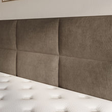 Afbeelding in Gallery-weergave laden, Floraya - Boxspring Verdo Taupe met opbergruimte - 140/160/180x200/210/220cm