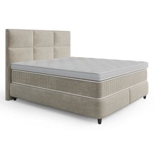 Afbeelding in Gallery-weergave laden, Floraya - Boxspring Verdo Beige met opbergruimte - 140/160/180x200/210/220cm