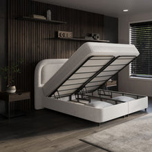 Afbeelding in Gallery-weergave laden, Floraya - Boxspring Essence Off-White - met opbergruimte - 140/160/180 x 200cm