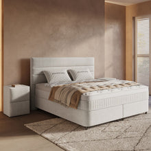 Afbeelding in Gallery-weergave laden, Floraya - Boxspring Horizon Off-White - met opbergruimte - 140/160/180 x 200cm