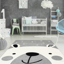 Afbeelding in Gallery-weergave laden, Floraya - Vloerkleed - Beer - Zilver - 80x150cm of 120x170cm - Laagpolig