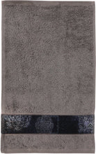 Afbeelding in Gallery-weergave laden, Floraya - Handdoekenset 8 delig - Grijs - 100% katoen - met sierrand