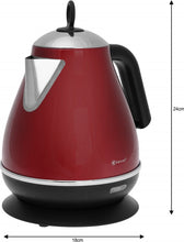 Afbeelding in Gallery-weergave laden, Floraya - Kassel waterkoker 1,7L - Diverse kleuren - Draadloos