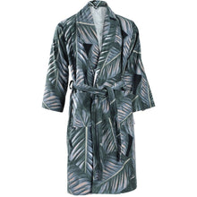 Afbeelding in Gallery-weergave laden, Floraya - Badjas Serene - Blauw - Diverse Maten - Unisex - 100% katoen