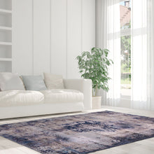 Afbeelding in Gallery-weergave laden, Floraya - Vloerkleed - Vintage Blue - Diverse afmetingen - 9mm dik - Laagpolig