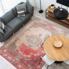 Afbeelding in Gallery-weergave laden, Floraya - Vloerkleed - Vintage Red - Diverse afmetingen - 9mm dik - Laagpolig