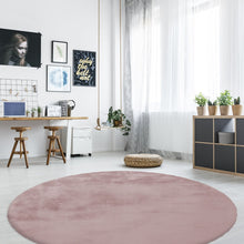 Afbeelding in Gallery-weergave laden, Floraya - Vloerkleed Fluffy - Roze - Diverse afmetingen - 45mm dik - Hoogpolig