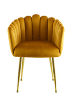 Afbeelding in Gallery-weergave laden, Floraya - Eetkamerstoel schelp - Diverse kleuren - Maximale draagkracht 150KG