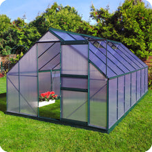 Afbeelding in Gallery-weergave laden, Floraya - Tuinkas - Zilver of Groen - Diverse afmetingen - Nokhoogte 205cm