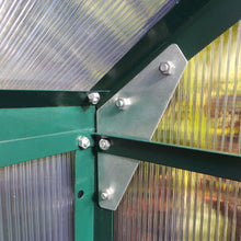 Afbeelding in Gallery-weergave laden, Floraya - Tuinkas - Zilver of Groen - Diverse afmetingen - Nokhoogte 205cm