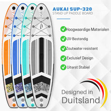 Afbeelding in Gallery-weergave laden, Supboard Pro - 320 cm - Diverse kleuren  - Incl kayak paddle + zitje
