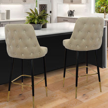 Afbeelding in Gallery-weergave laden, Floraya - Barstoel Moonlight - Diverse kleuren - Draagkracht 130KG
