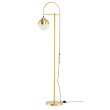 Afbeelding in Gallery-weergave laden, Floraya - Vloerlamp Lavina - Goud of Zilver - 44x44x160 cm
