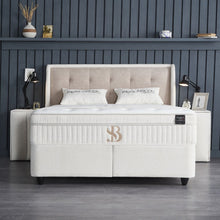Afbeelding in Gallery-weergave laden, Floraya - Boxspring Perla Beige - met opbergruimte - 160/180 x 200cm
