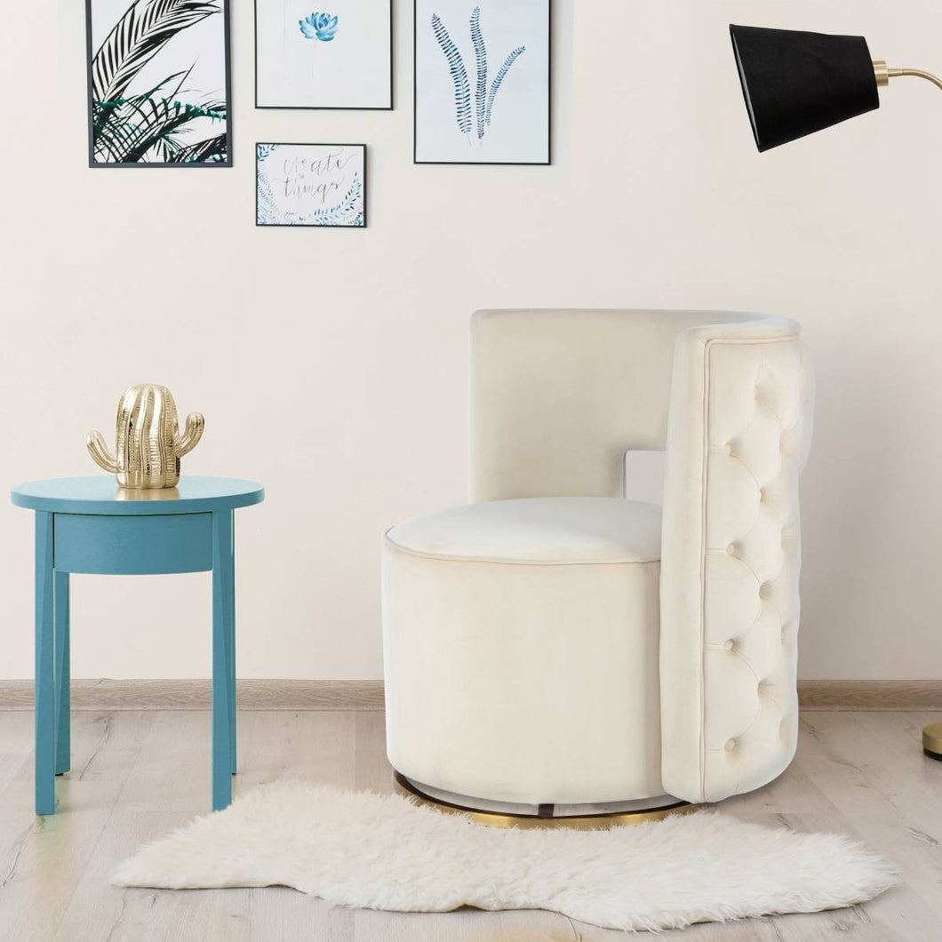 Floraya - Draaifauteuil Beverly - Diverse kleuren - Maximale draagkracht 120KG