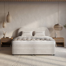 Afbeelding in Gallery-weergave laden, Floraya - Boxspring Arcus Off-White - met opbergruimte - 140/160/180 x 200cm
