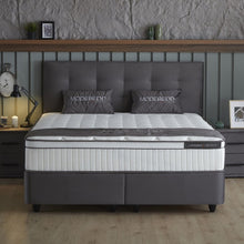 Afbeelding in Gallery-weergave laden, Floraya - Boxspring Hotel Antraciet - met opbergruimte - 160/180 x 200cm
